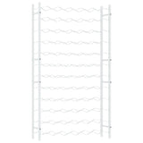 Bottle rack for 72 bottles White Metal