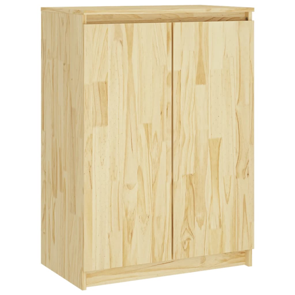 3 pcs side cabinets solid pine wood