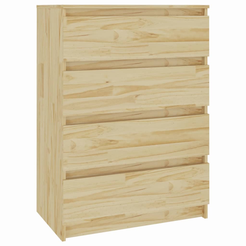 3 pcs side cabinets solid pine wood