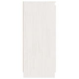 Armoires latérales 3 pcs blanc Bois de pin massif