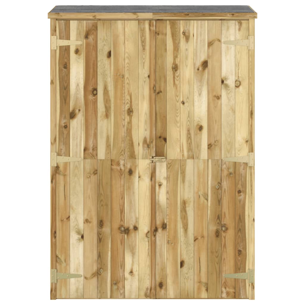 Abri à outils de jardin 123x45x171 cm Bois de pin imprégné