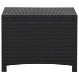 Garten-Aufbewahrungsbox 60x54x41 cm Rattan PP Graphit