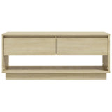 Meuble TV chêne sonoma 102x41x44 cm bois d'ingénierie