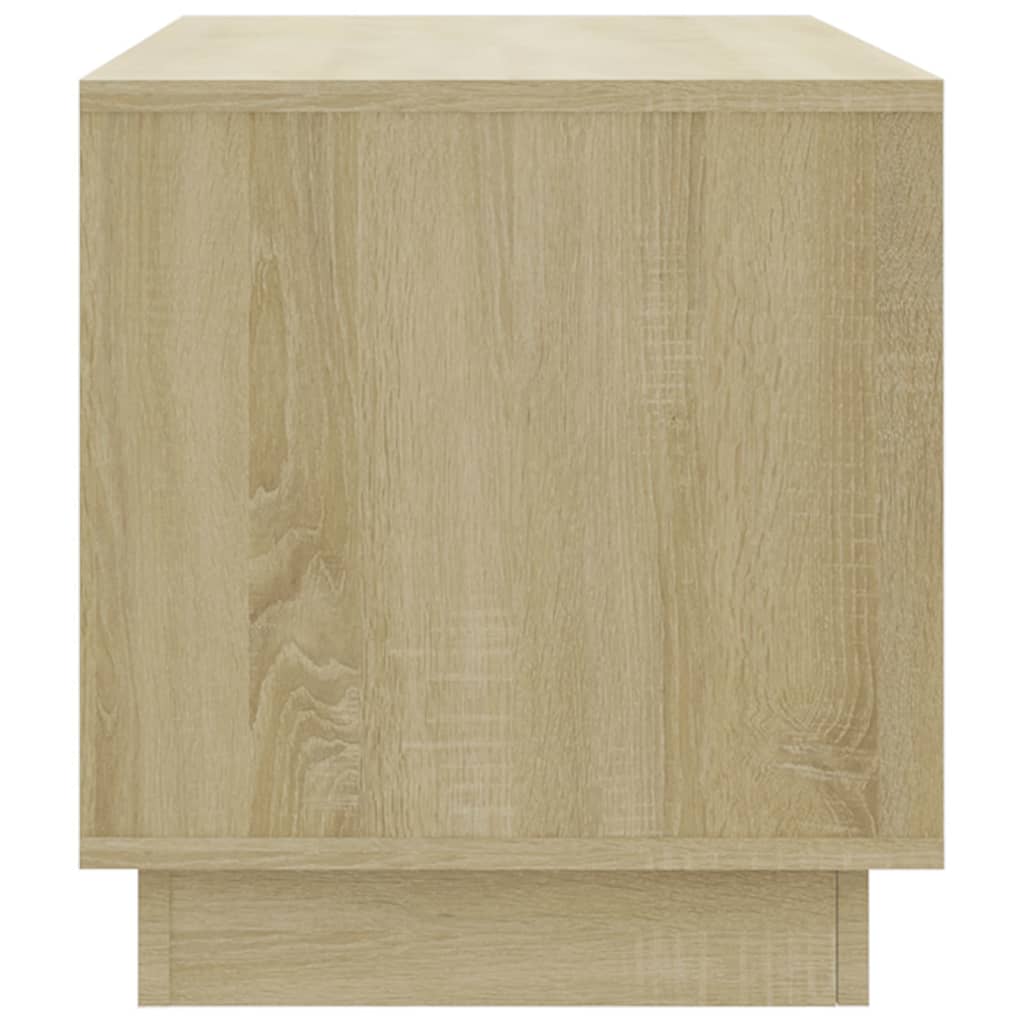 Meuble TV chêne sonoma 102x41x44 cm bois d'ingénierie