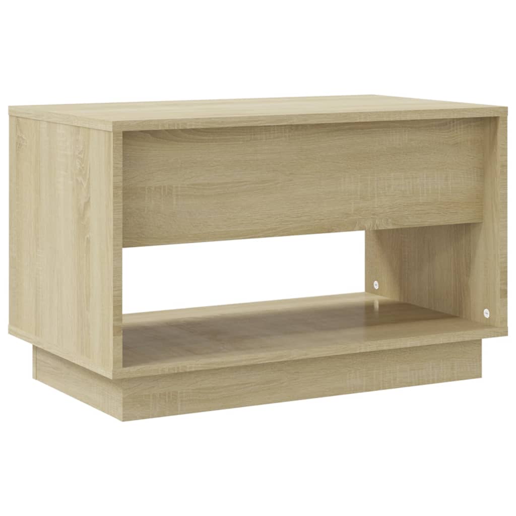 Meuble TV chêne sonoma 70x41x44 cm bois d'ingénierie