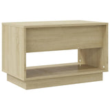 Meuble TV chêne sonoma 70x41x44 cm bois d'ingénierie