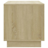 Meuble TV chêne sonoma 70x41x44 cm bois d'ingénierie