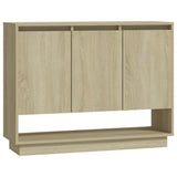 Sideboard Sonoma-Eiche 97x31x75 cm Holzwerkstoff