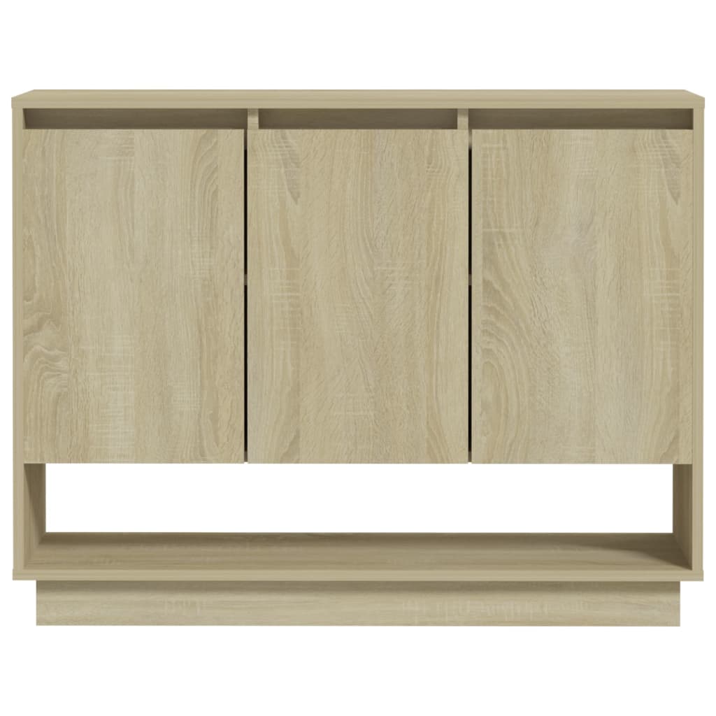 Sideboard Sonoma-Eiche 97x31x75 cm Holzwerkstoff