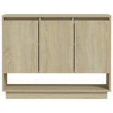 Sideboard Sonoma-Eiche 97x31x75 cm Holzwerkstoff