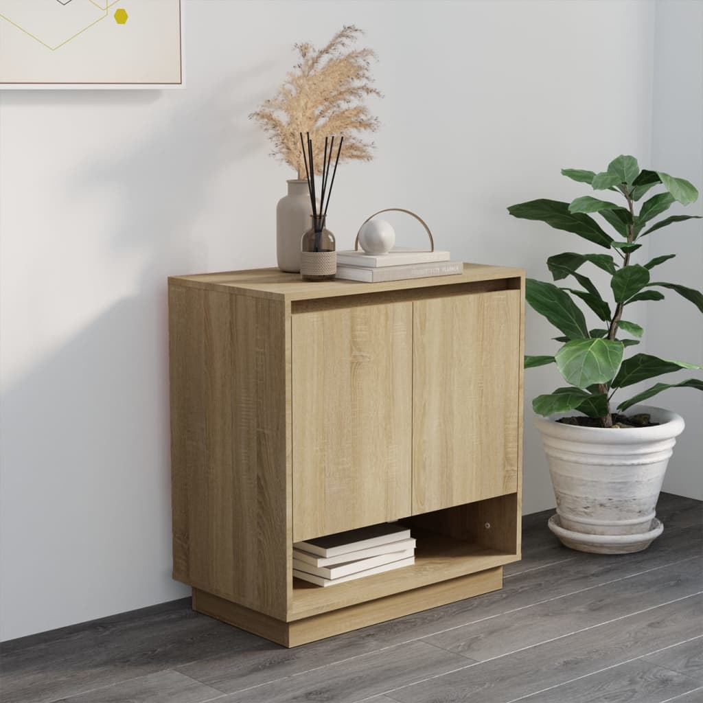 Sideboard Sonoma-Eiche 70x41x75 cm Holzwerkstoff