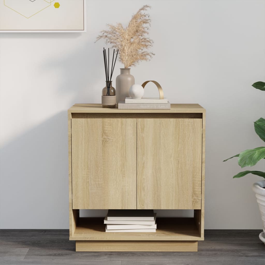 Sideboard Sonoma-Eiche 70x41x75 cm Holzwerkstoff