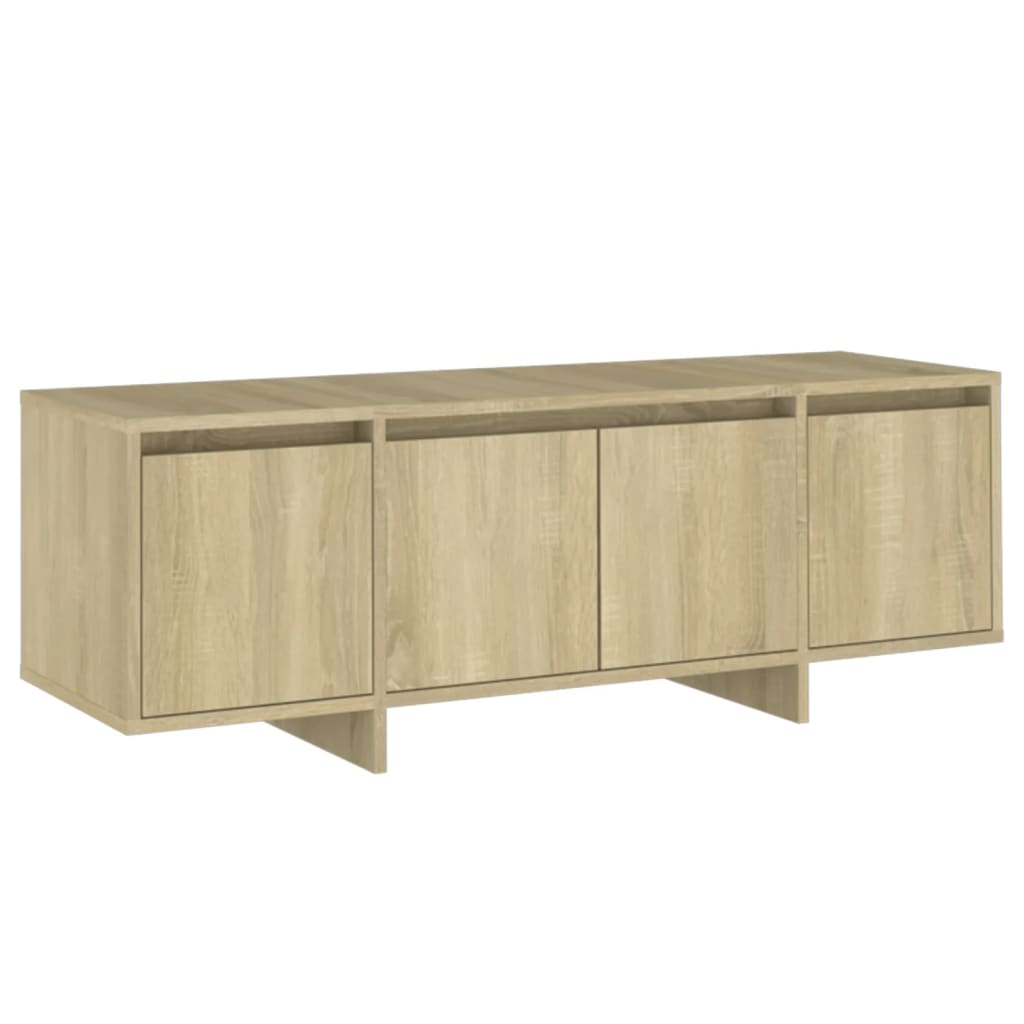 Meuble TV chêne sonoma 120x30x40,5 cm bois d'ingénierie