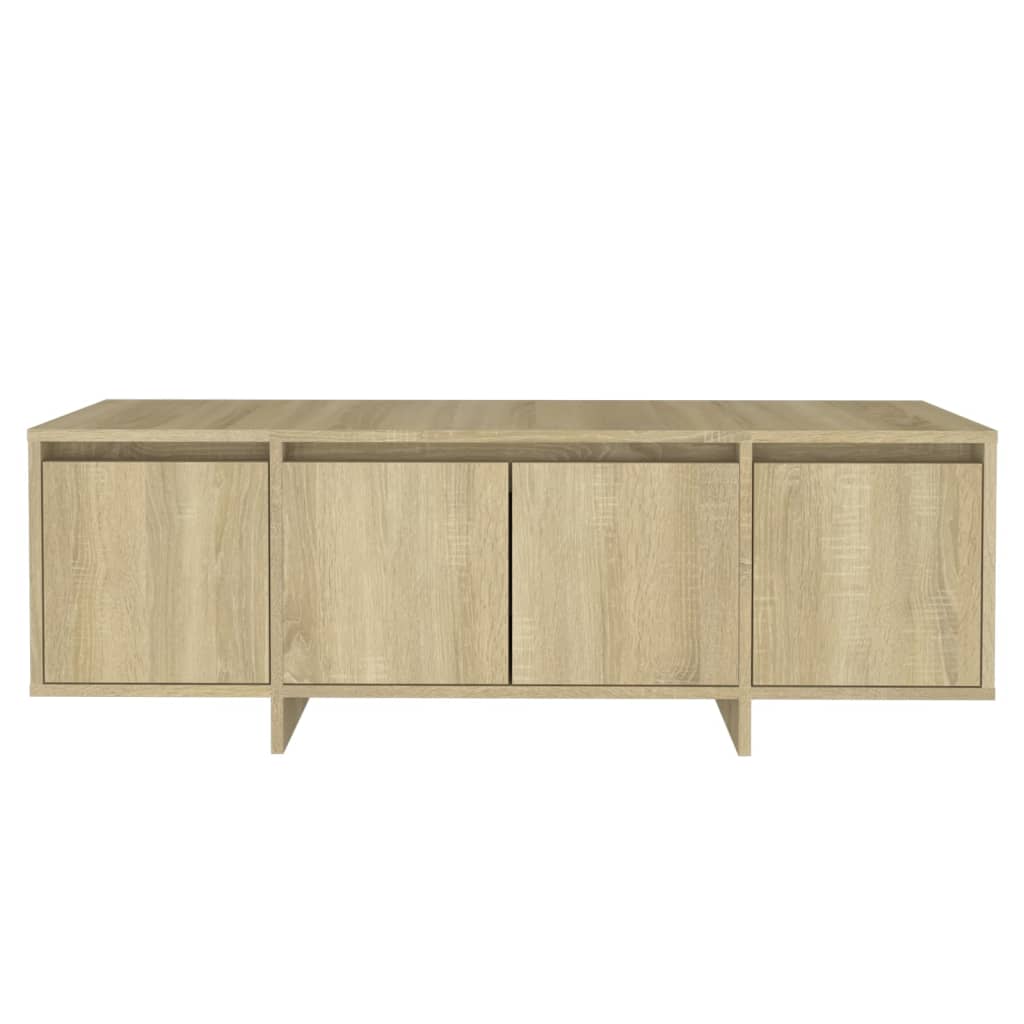 Meuble TV chêne sonoma 120x30x40,5 cm bois d'ingénierie