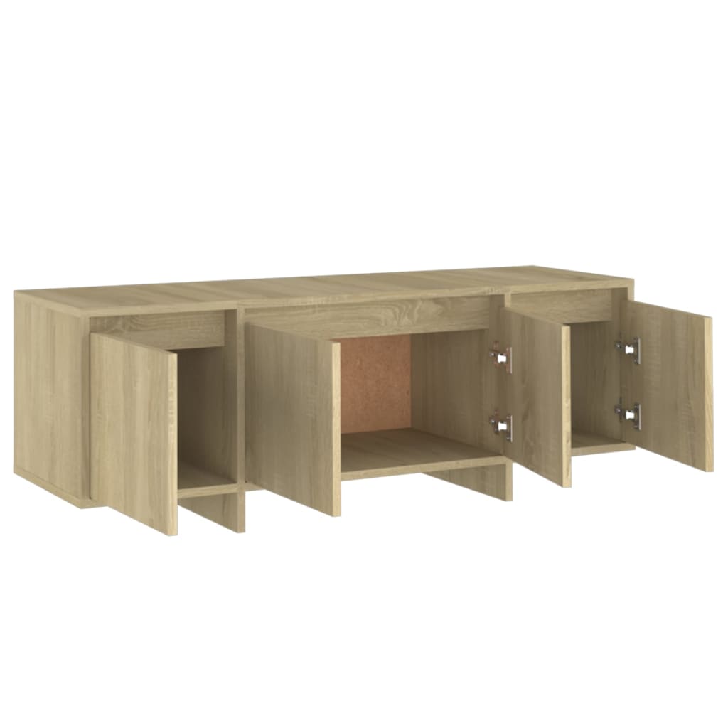 Meuble TV chêne sonoma 120x30x40,5 cm bois d'ingénierie