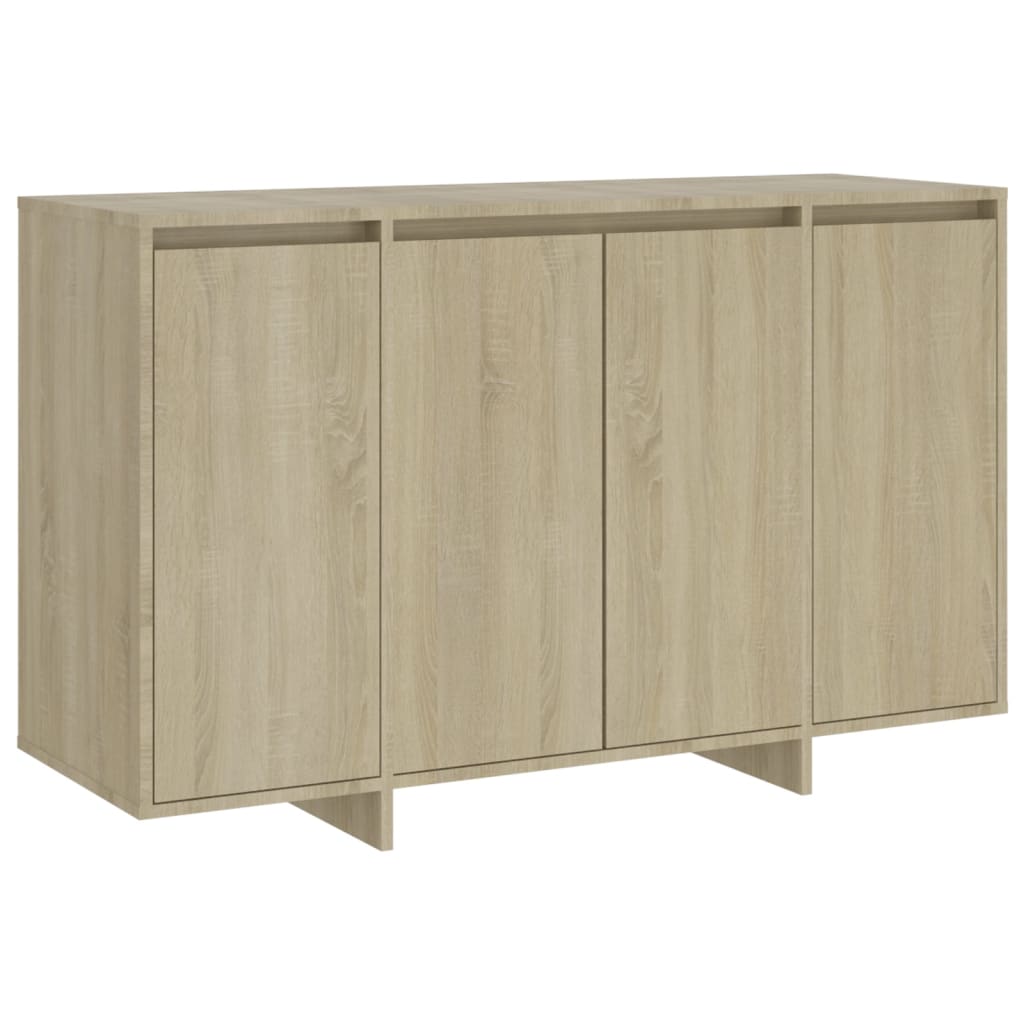 Sonoma oak sideboard 120x41x75 cm engineered wood