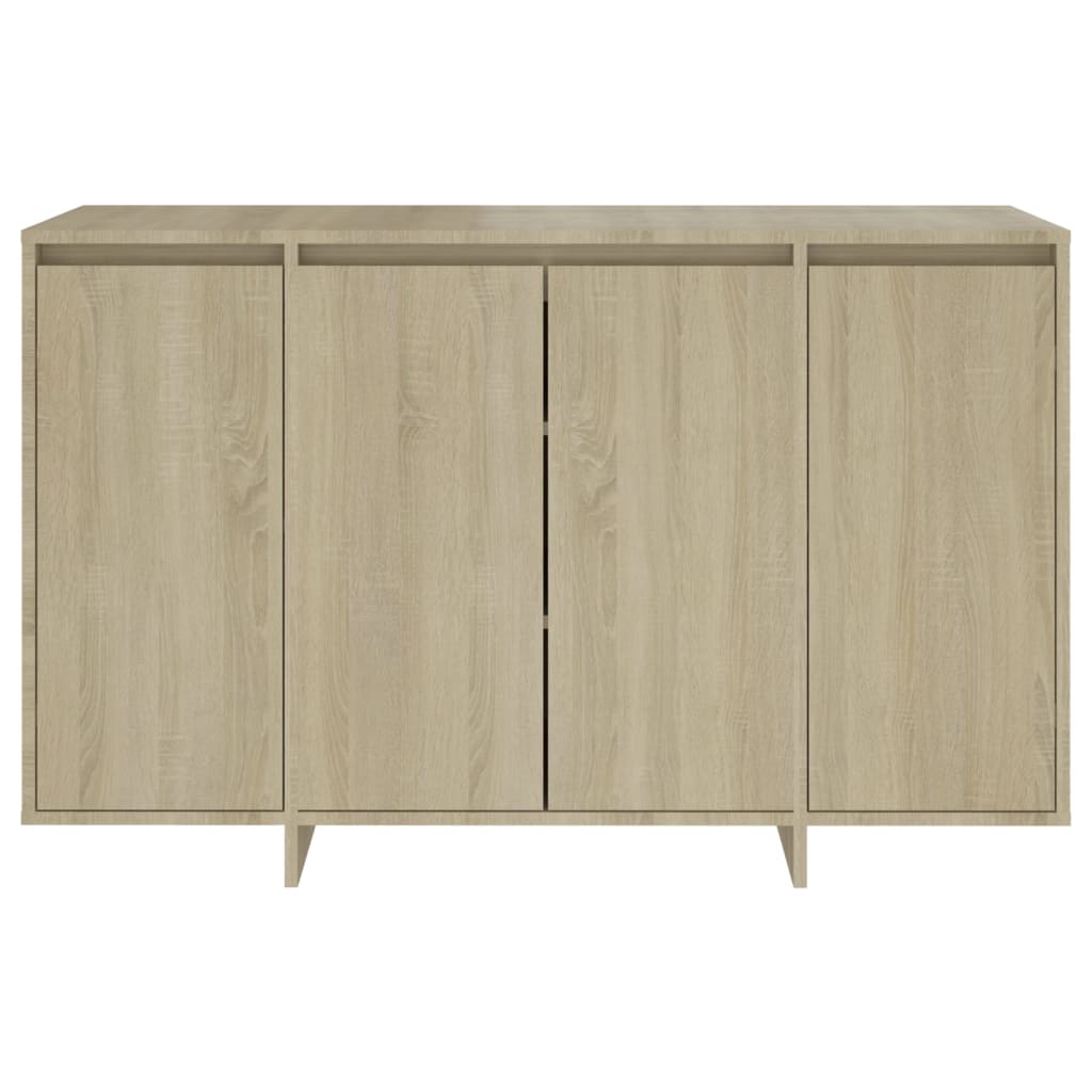 Sonoma oak sideboard 120x41x75 cm engineered wood