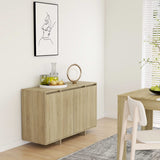 Sonoma oak sideboard 120x41x75 cm engineered wood