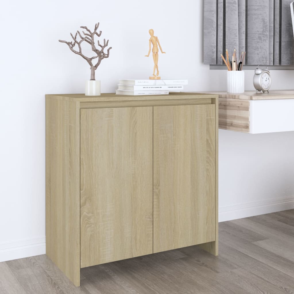 Sideboard Sonoma oak 70x41x75 cm Engineered wood