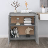 Concrete Grey Sideboard 70x41x75 cm Engineered Wood