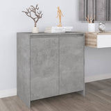 Concrete Grey Sideboard 70x41x75 cm Engineered Wood