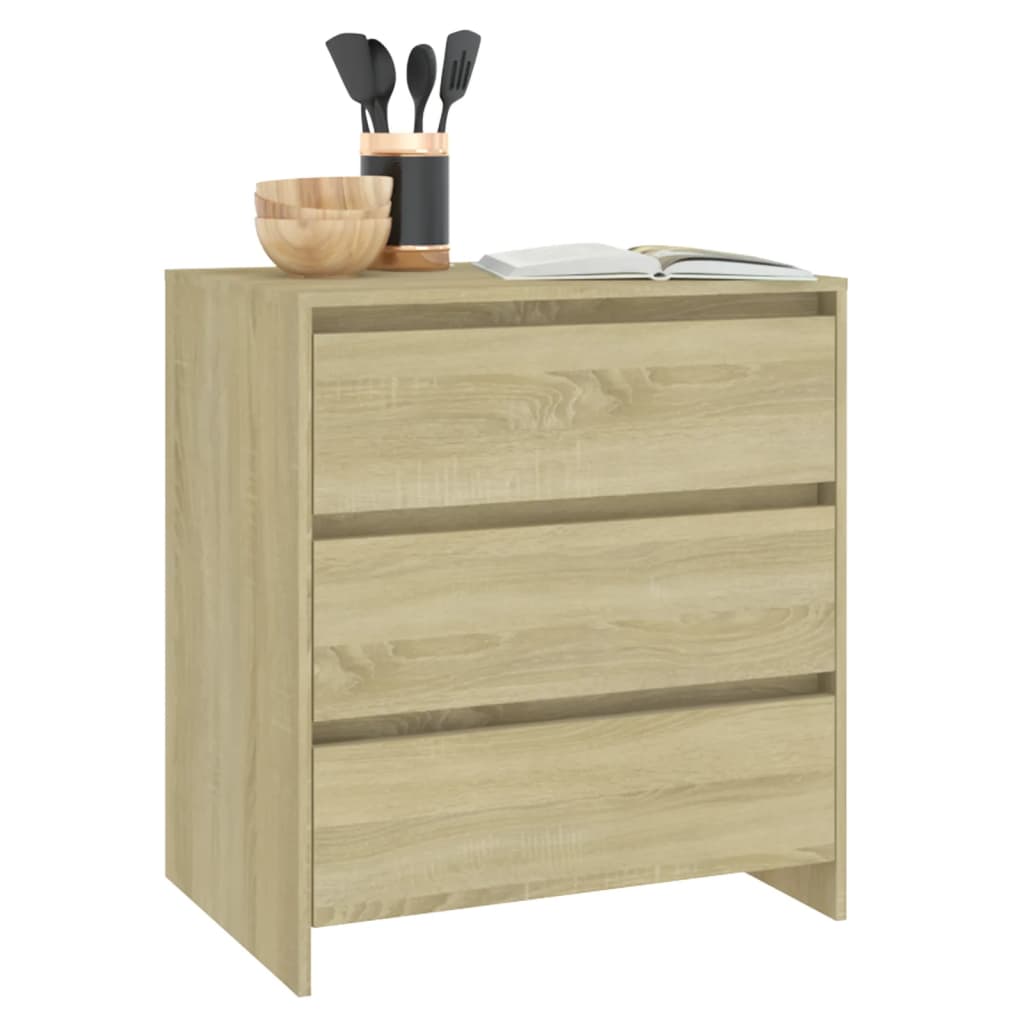 Sideboard Sonoma-Eiche 70x41x75 cm Holzwerkstoff