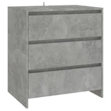 Concrete Grey Sideboard 70x41x75 cm Engineered Wood