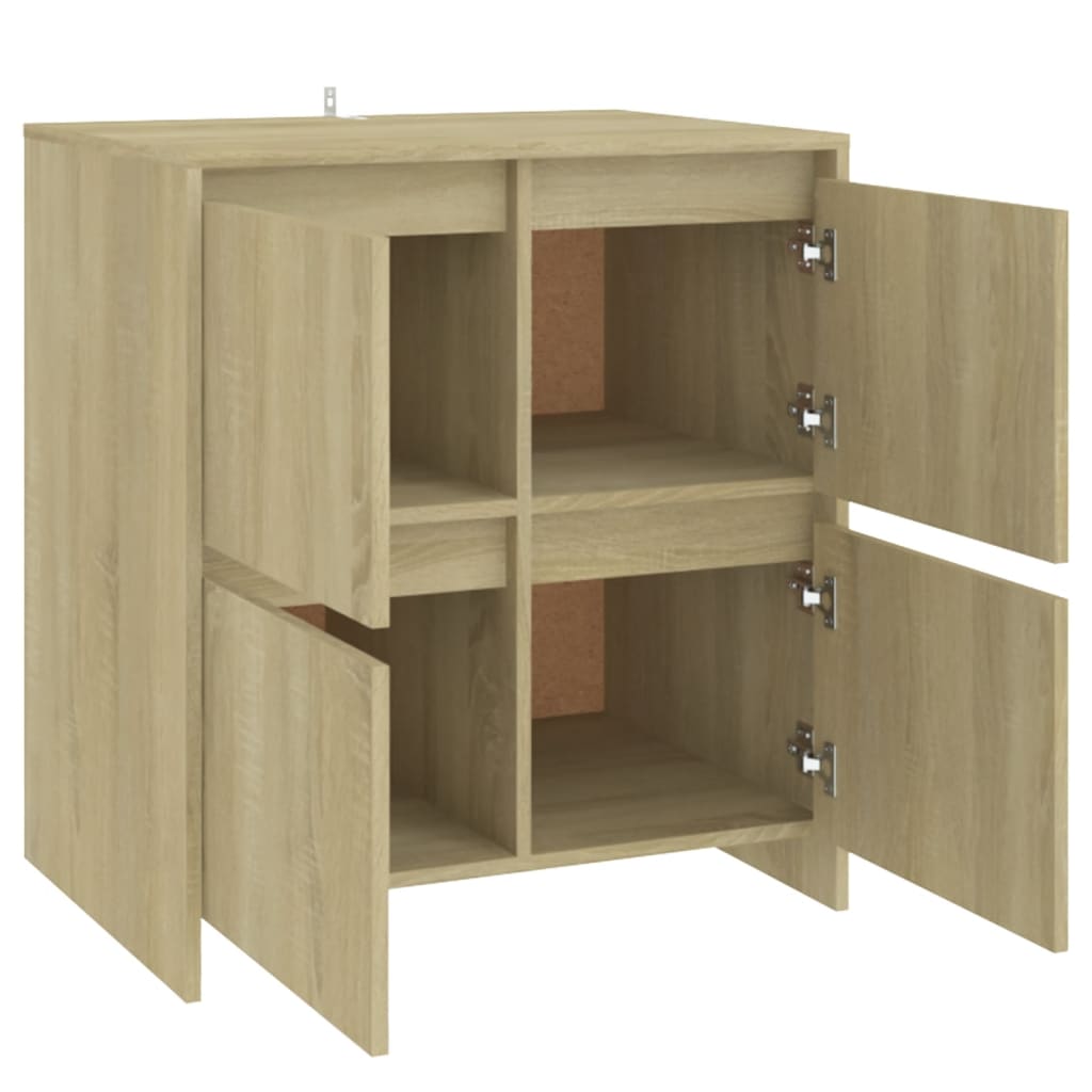 Buffet Chêne sonoma 70x41x75 cm Bois d'ingénierie