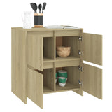 Buffet Chêne sonoma 70x41x75 cm Bois d'ingénierie