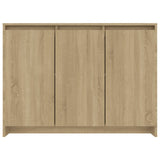 Sideboard Sonoma oak 102x33x75 cm Engineered wood