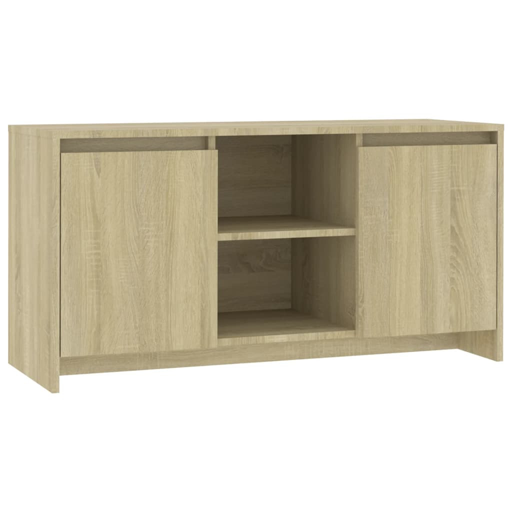 Meuble TV Chêne sonoma 102x37,5x52,5 cm Bois d'ingénierie