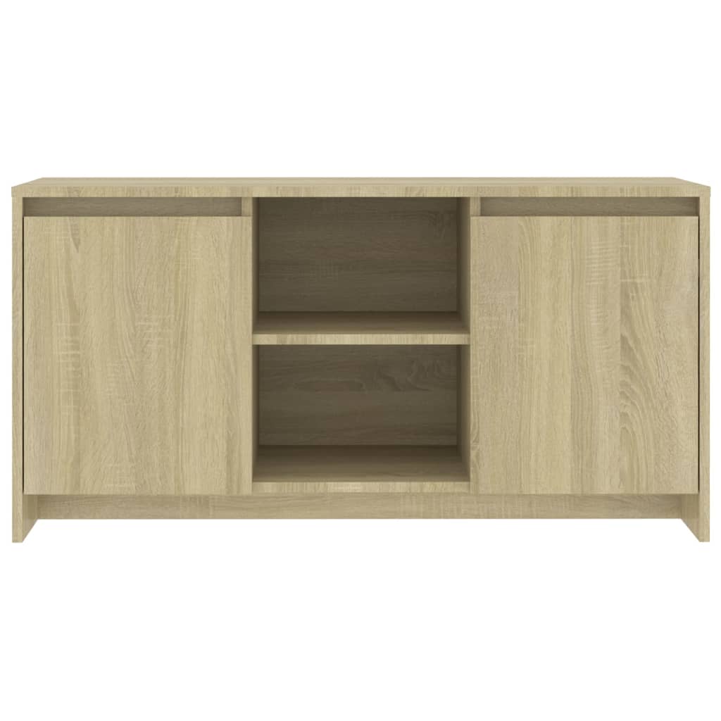 Meuble TV Chêne sonoma 102x37,5x52,5 cm Bois d'ingénierie