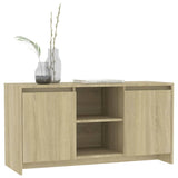 Meuble TV Chêne sonoma 102x37,5x52,5 cm Bois d'ingénierie