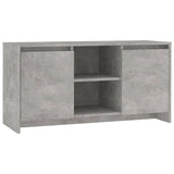 Meuble TV Gris béton 102x37,5x52,5 cm Bois d'ingénierie