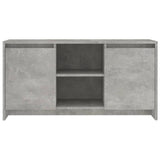 Meuble TV Gris béton 102x37,5x52,5 cm Bois d'ingénierie