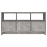 Meuble TV Gris béton 102x37,5x52,5 cm Bois d'ingénierie