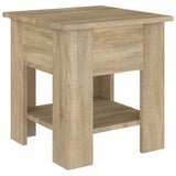 Table basse chêne sonoma 40x40x42 cm bois d'ingénierie