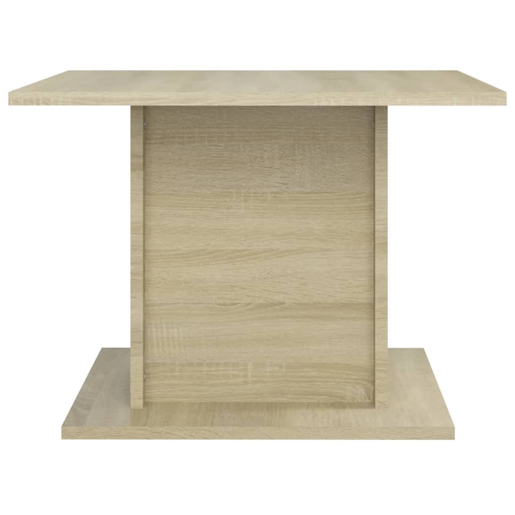 Table basse chêne sonoma 55,5x55,5x40 cm bois d'ingénierie