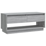 Meuble TV Sonoma gris 102x41x44 cm Bois d'ingénierie