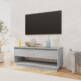 Meuble TV Sonoma gris 102x41x44 cm Bois d'ingénierie