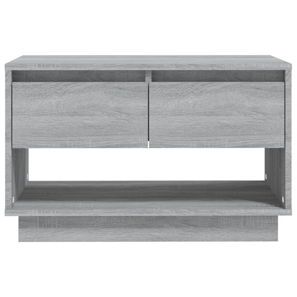 Meuble TV sonoma gris 70x41x44 cm bois d'ingénierie