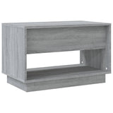 Meuble TV sonoma gris 70x41x44 cm bois d'ingénierie