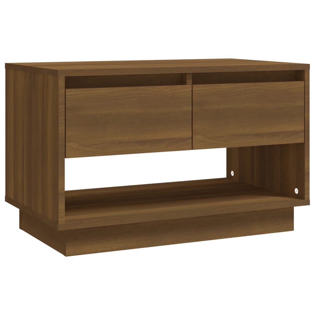 TV cabinet Brown oak 70x41x44 cm Engineered wood