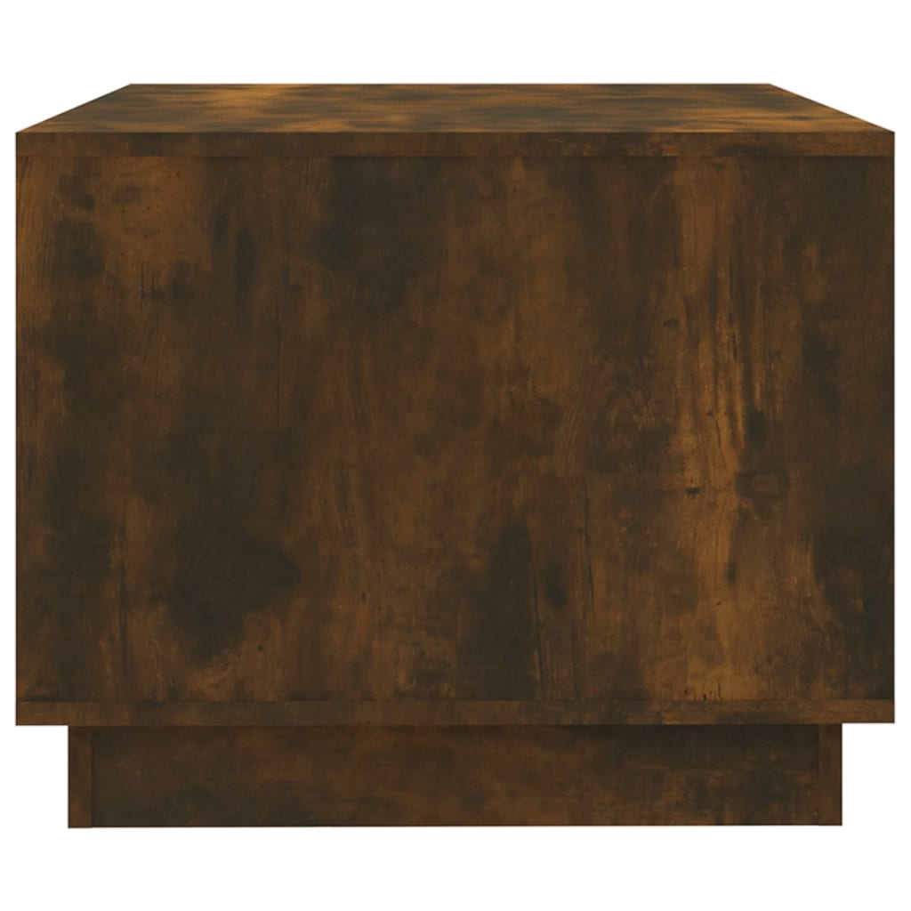 Table basse Chêne fumé 102,5x55x44 cm Bois d'ingénierie