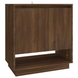 Buffet Chêne marron 70x41x75 cm Bois d'ingénierie