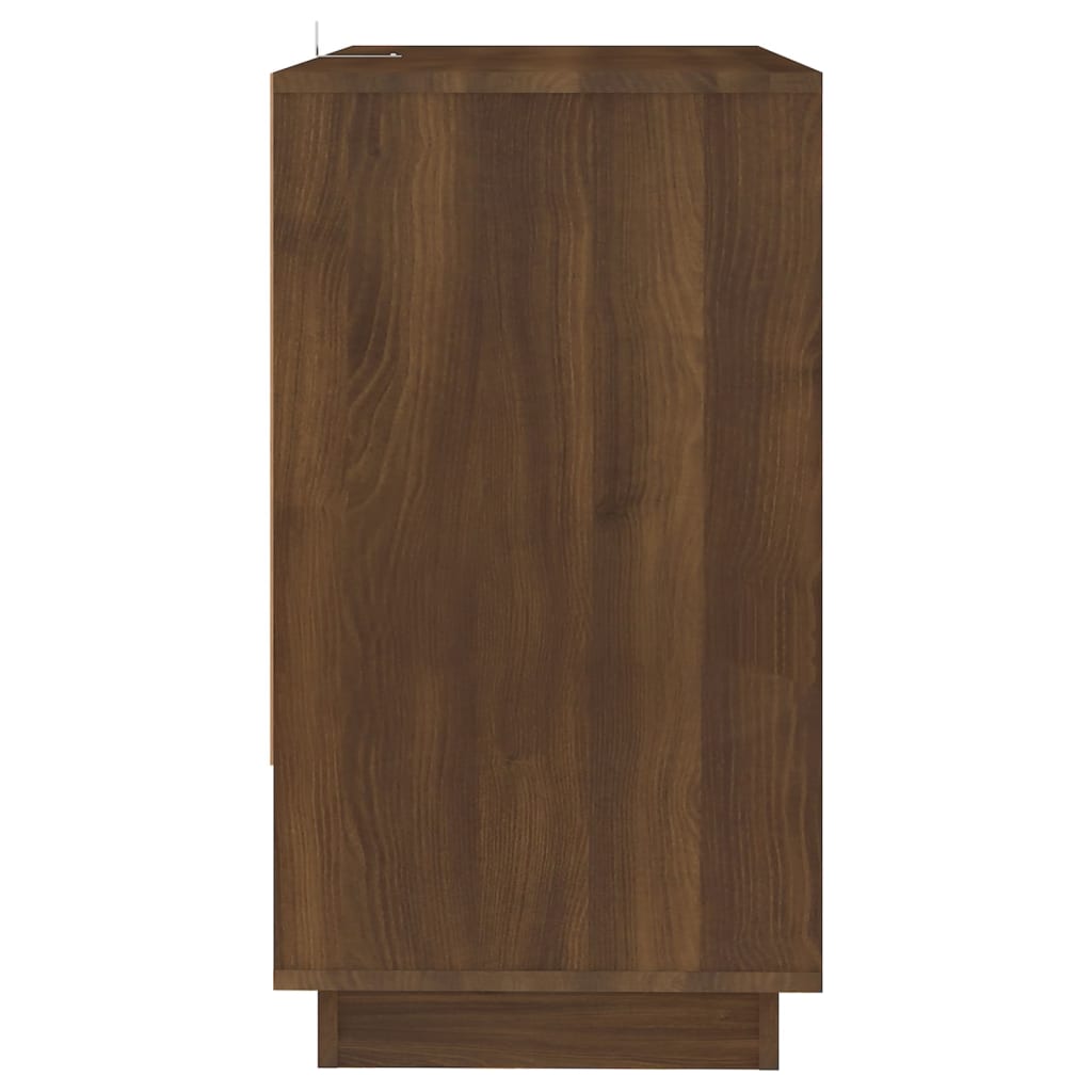 Buffet Chêne marron 70x41x75 cm Bois d'ingénierie