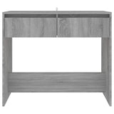 Table console sonoma gris 89x41x76,5 cm bois d'ingénierie