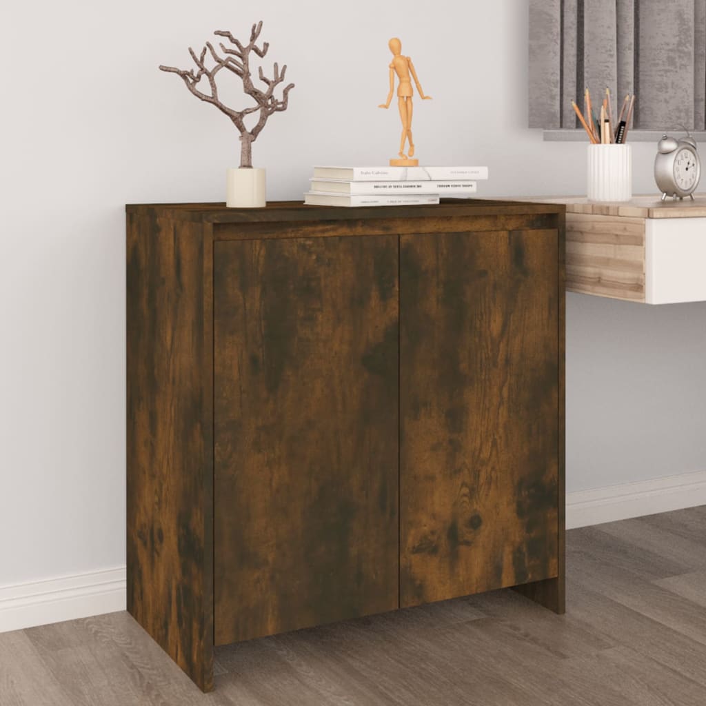 Sideboard Räuchereiche 70x41x75 cm Holzwerkstoff