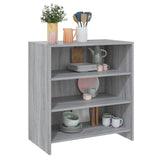 Buffet Sonoma gris 70x40,5x75 cm Bois d'ingénierie