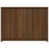 Sideboard Brown Oak 102x33x75 cm Engineered wood